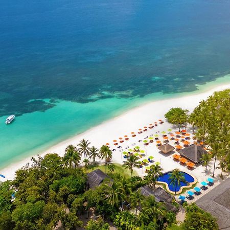 Oceanica Resort Panglao, Bohol Exteriör bild Aerial view of the beach