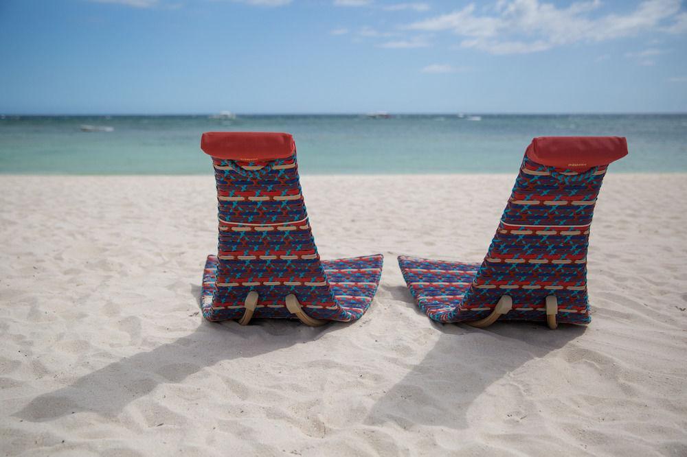 Oceanica Resort Panglao, Bohol Exteriör bild Beach chairs