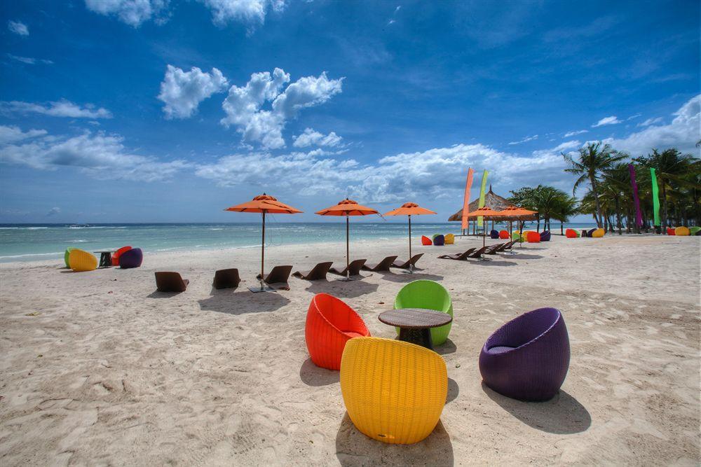 Oceanica Resort Panglao, Bohol Exteriör bild Beach at the hotel