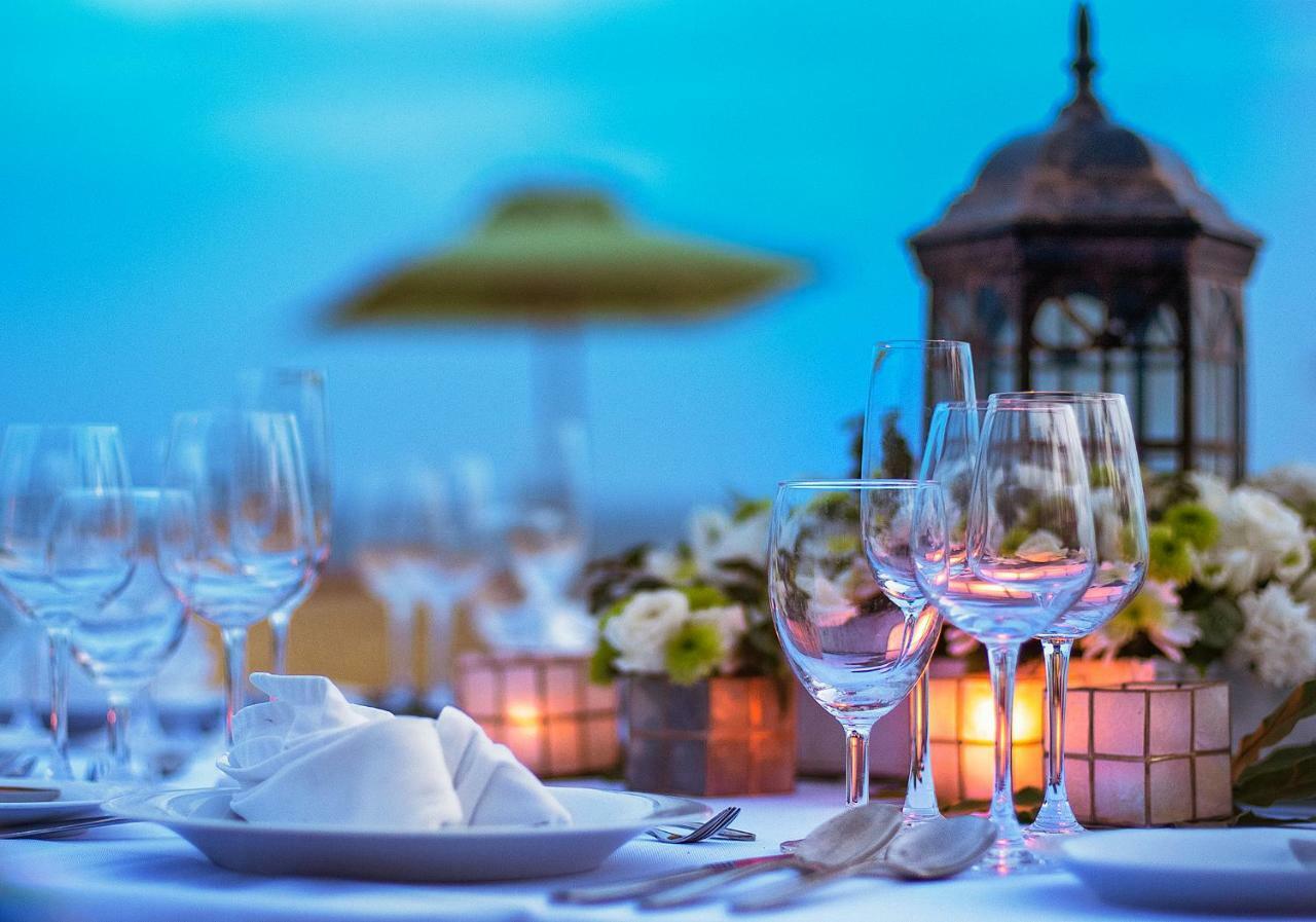 Oceanica Resort Panglao, Bohol Exteriör bild A table set for fine dining