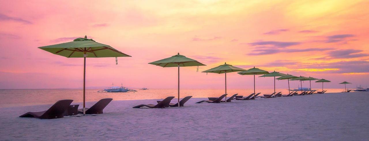Oceanica Resort Panglao, Bohol Exteriör bild Sunset at the beach